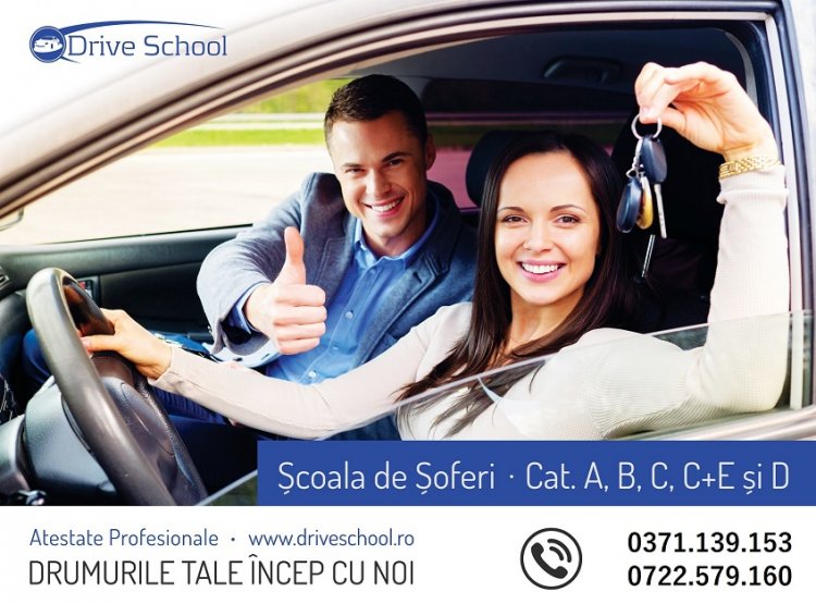 Cauti o scoala de soferi Bucuresti? Drive School iti asigura cele mai bune conditii pentru a te pregati de promovarea examenului