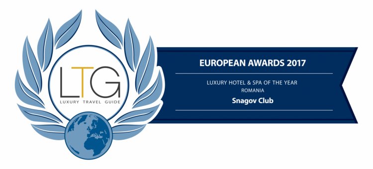 Hotel Snagov Club, premiat în cadrul competiției internaționale Luxury Travel Guide - Europe Awards 2017