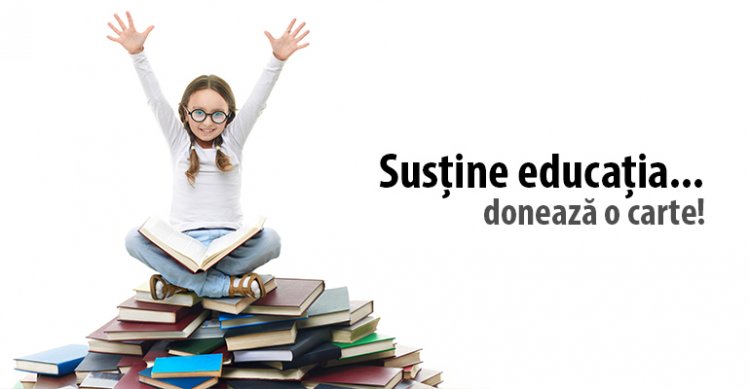 PROFIT POINT - CAMPANIE IMPLICARE SOCIALA " SUSTINE EDUCATIA... DONEAZA O CARTE!"