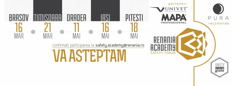 Renania Academy Safety Forum lanseaza editia a 4 a la Brasov