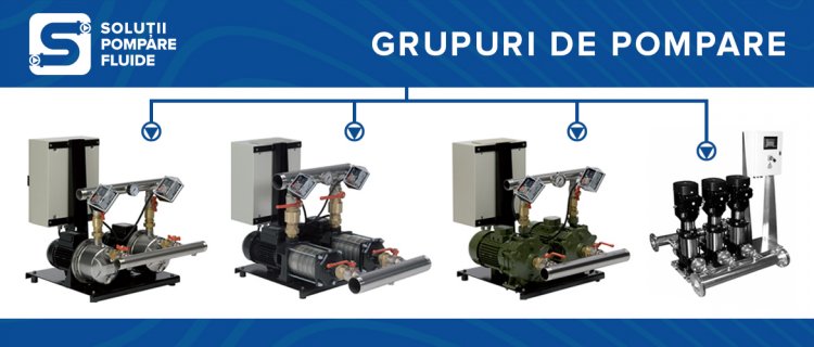 Soluții Pompare Fluide - experți în pompe și grupuri de pompare a apei