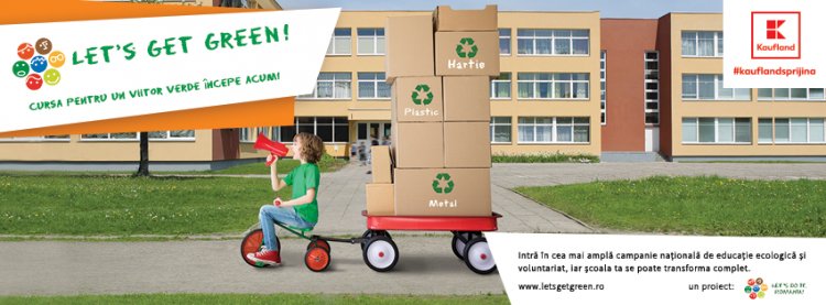 Incepe Let’s Get Green! – cea mai ampla campanie nationala de educatie ecologica