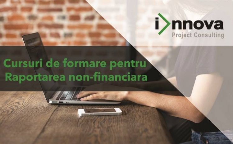 Innova ofera cursuri de formare pentru Raportarea non-financiara