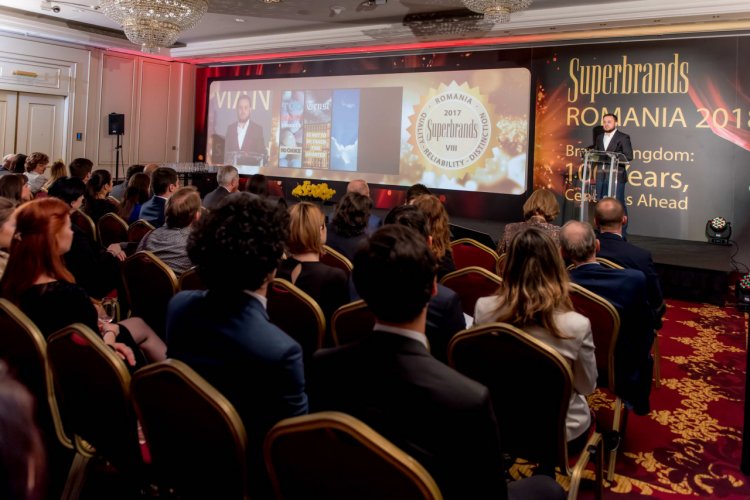 30 de companii au primit trofeele Superbrands la Gala Superbrands România
