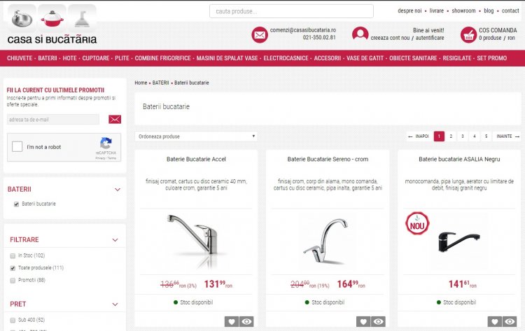 Ghidul complet pentru cautarea celei mai potrivite baterii pentru chiuveta de bucatarie
