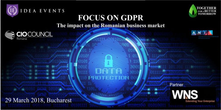 Focus on GDPR – conferinţă&workshop despre impactul noului regulament privind protecţia datelor personale