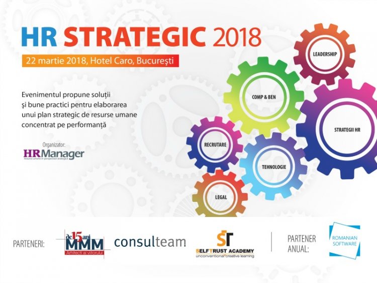 HR Strategic 2018 – Solutii si bune practici pentru elaborarea unui plan strategic de resurse umane