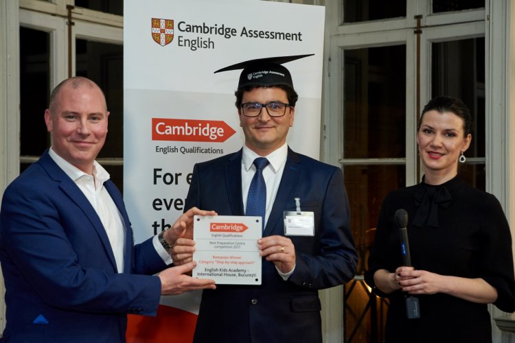 Prima editie “Preparation Centre Awards” organizata de Cambridge Assessment English si-a anuntat primul castigator
