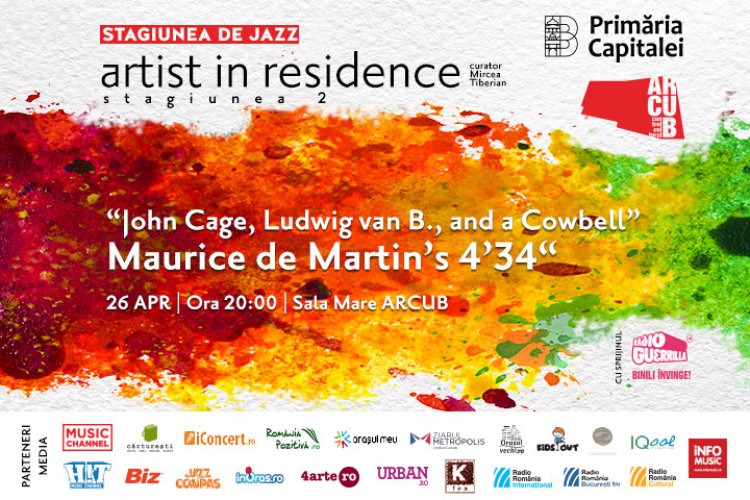 Cântecele lui John Cage şi acordurile muzicii lui Beethoven pot fi ascultate in premieră la Arcub