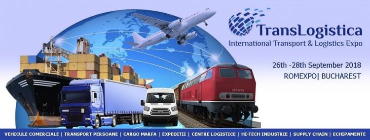 Cel mai mare eveniment de Transport, Logistica, IT si Supply Chain, 26 - 28 septembrie 2018, Romexpo!