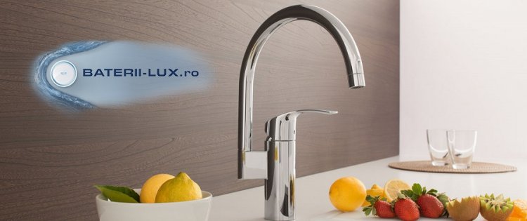 Elemente cheie in crearea bucatariilor moderne - baterii bucatarie pipa inalta si dus