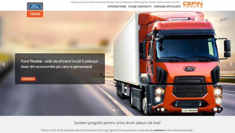 Cateva cuvinte despre serviciile telematice instalate pe camioanele Ford