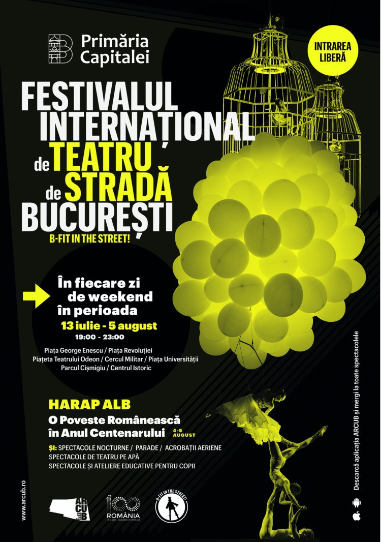 Save the date: ediție aniversară Festivalul Internațional de Teatru de Stradă București