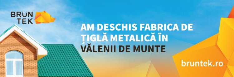 Deschiderea noii fabrici de țiglă metalică BrunTek sau asumarea responsabilității între calitatea învelitorilor metalice