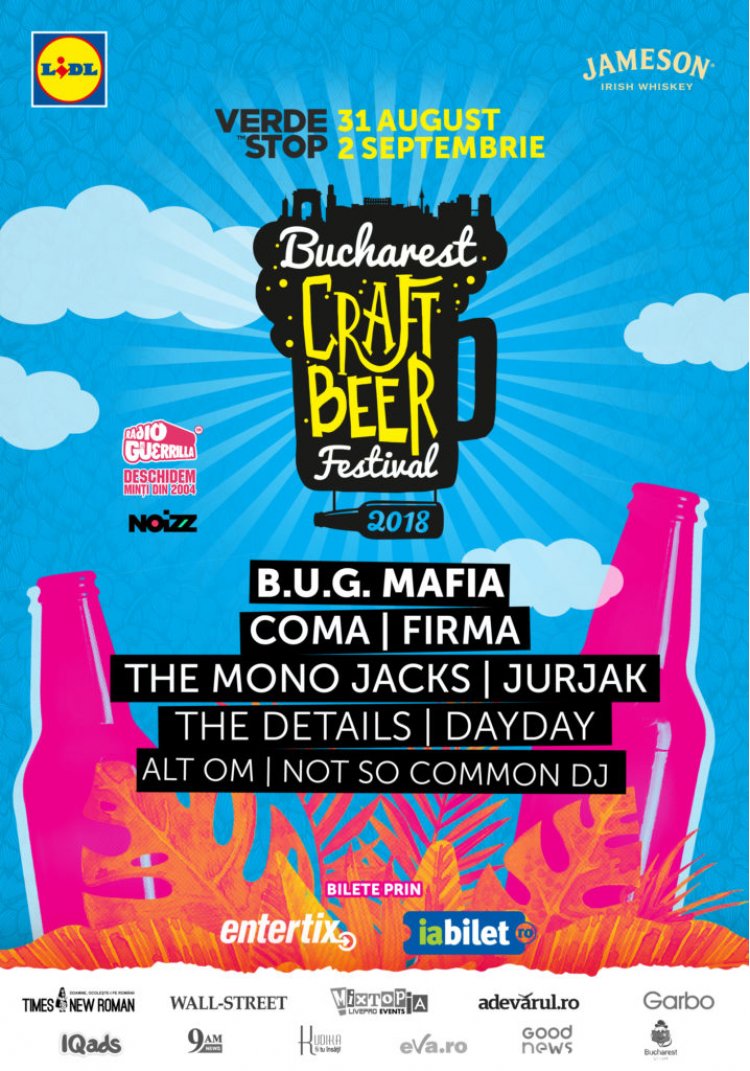 Peste 140 de tipuri de bere si cidru la Bucharest Craft Beer Festival