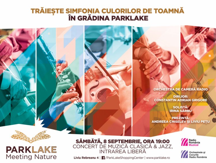 Traieste simfonia culorilor de toamna in Gradina ParkLake