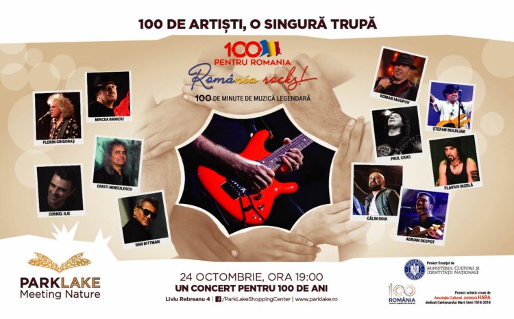 ParkLake gazduieste in premiera, in Bucuresti evenimentul ,,100 pentru Romania”