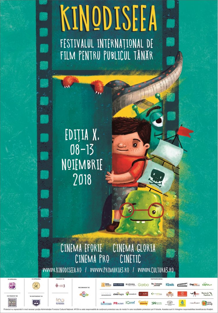 Festivalul International de Film pentru publicul tanar KINOdiseea a ajuns la editia a 10-a