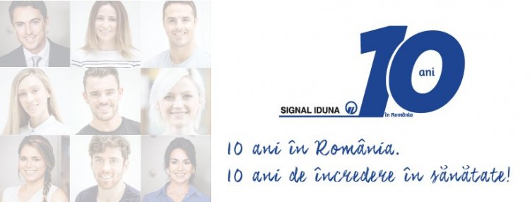 Signal Iduna - 10 ani de grijă pentru sănătatea asiguraților noștri