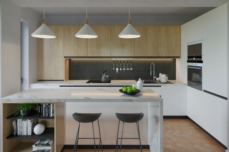STEJERIS – dezvoltare premium pe Drumul Poienii Brasov cu apartamentele livrate cu bucatarii KUXA