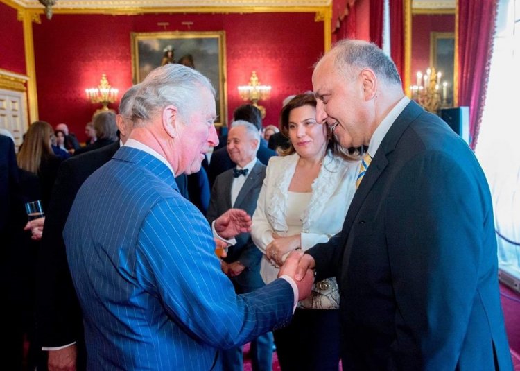 Prințul Charles s-a întâlnit cu Nawaf Salameh, președintele Fundației Alexandrion