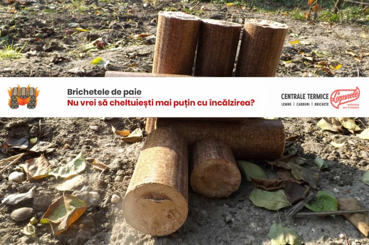 Brichetele de paie - cea mai economica solutie de incalzire