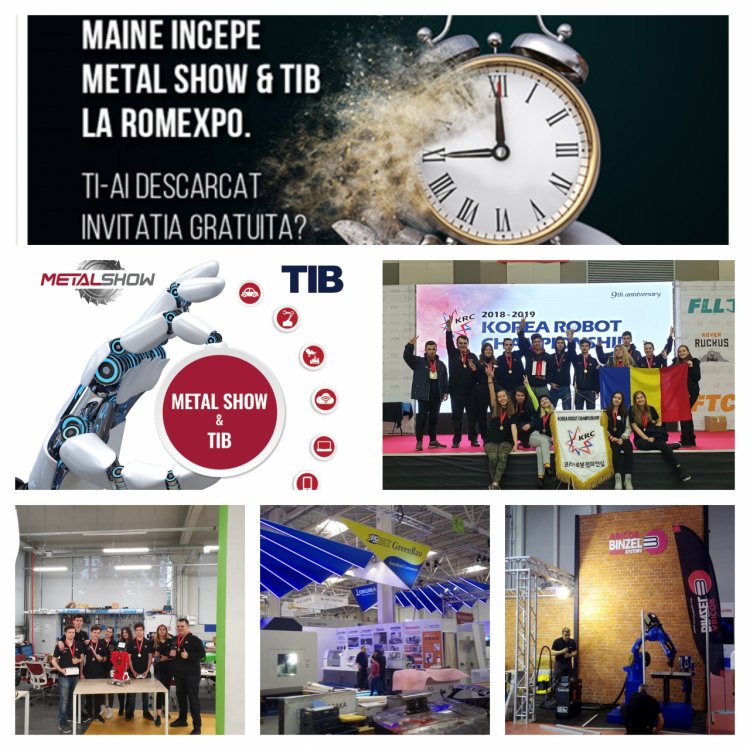 Maine se deschide METAL SHOW & TIB la Romexpo