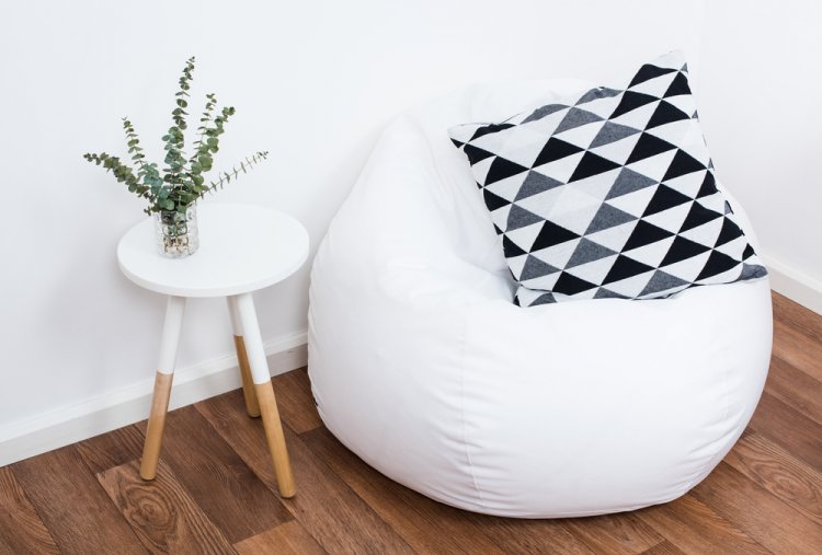 Cele mai actuale accesorii pentru designul interior: fotoliile de puf