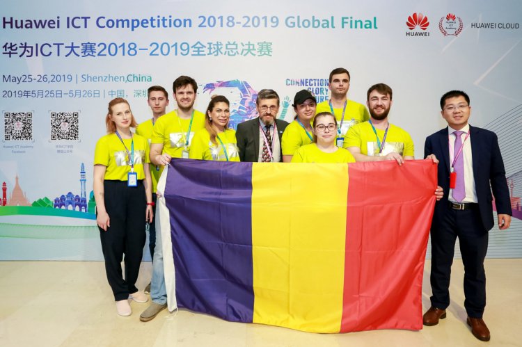 Studenții români s-au afirmat la finala globală a competiției Huawei ICT 2018 - 2019