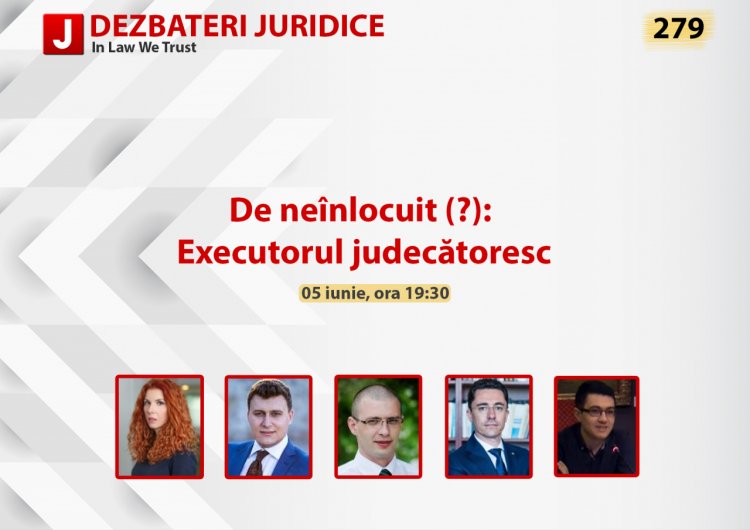 De neinlocuit (?): Executorul judecatoresc