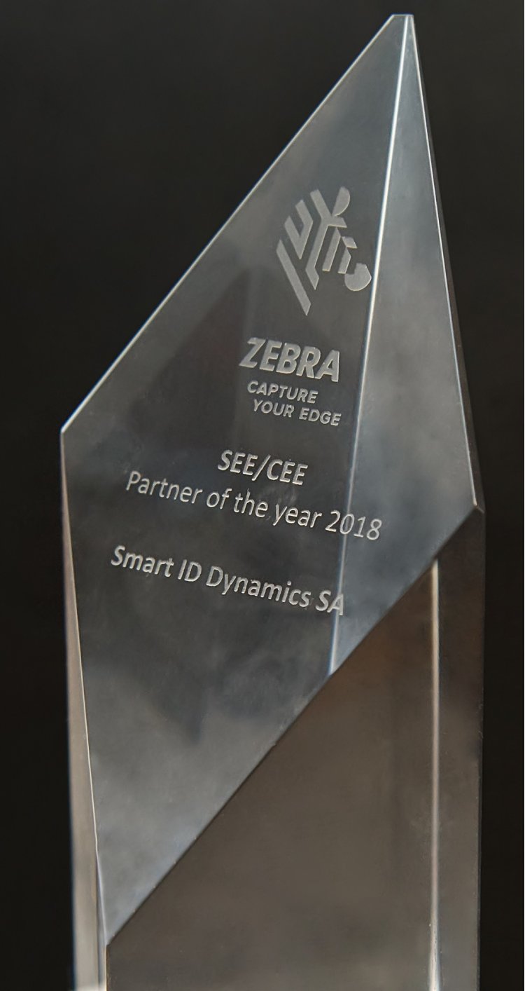 Smart ID Dynamics este “Partner of the year 2018” pentru SEE & CEE la Summit-ul Regional al Partenerilor Zebra Technologies