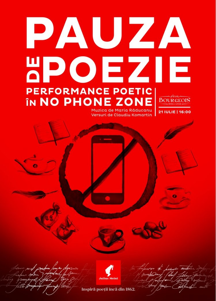 Julius Meinl te invită la un performance inedit de poezie și jazz