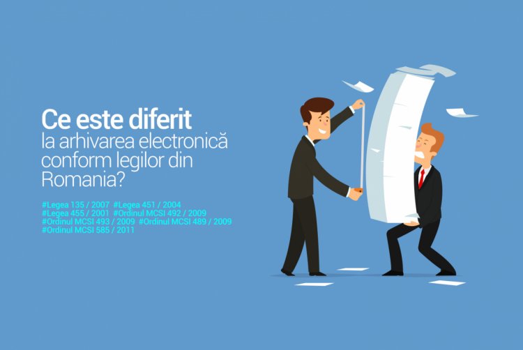 Ce inseamna arhivarea electronică conform legii?
