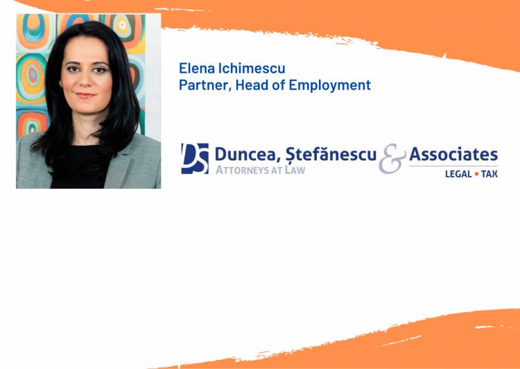 DUNCEA, ŞTEFĂNESCU & Asociaţii anunță promovarea av. Elena Ichimescu în poziția de Partener al societății