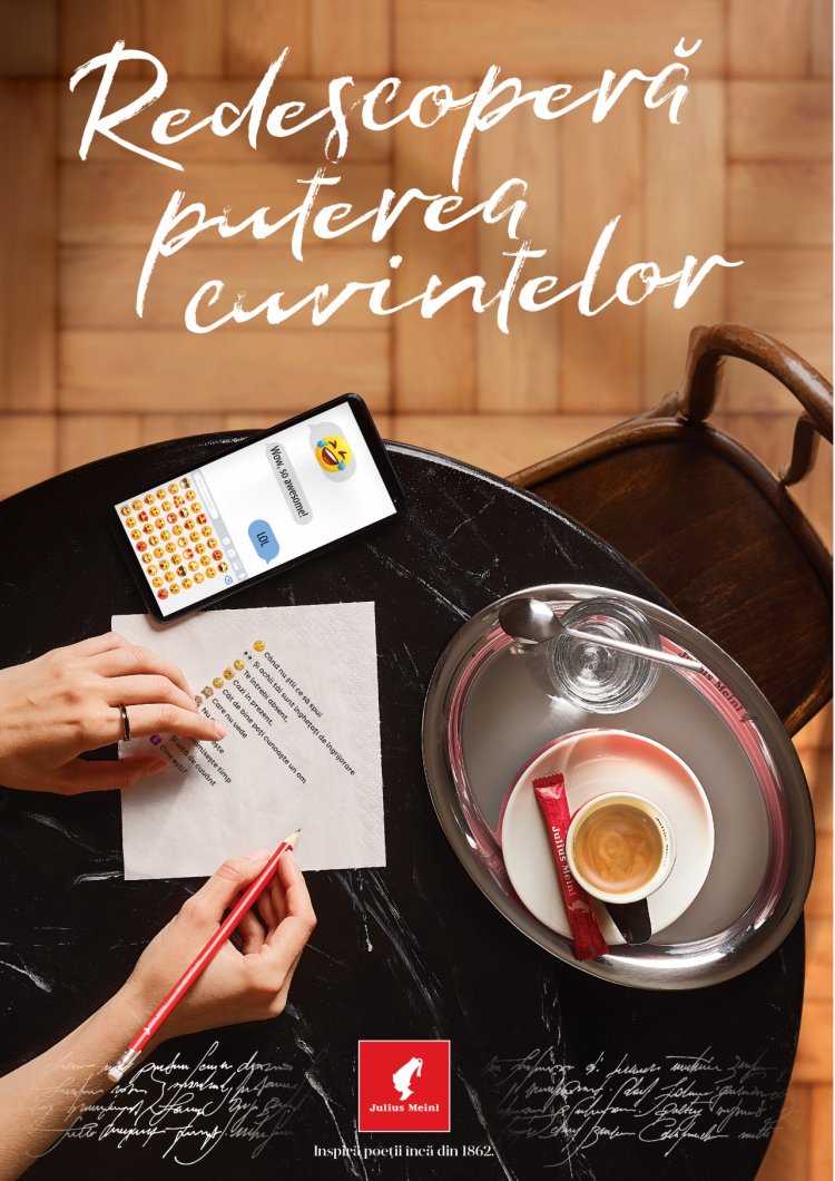 De Ziua Internațională a Poeziei, Julius Meinl te invită să redescoperi puterea cuvintelor