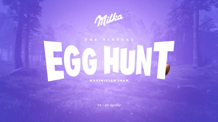 MILKA ADUCE VÂNĂTOAREA DE OUĂ DE PAȘTE ÎN ONLINE