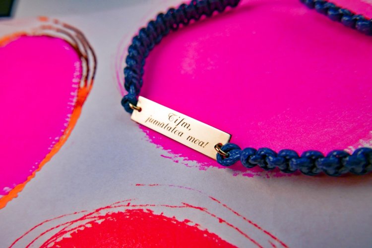 Brățări personalizate din aur 14k