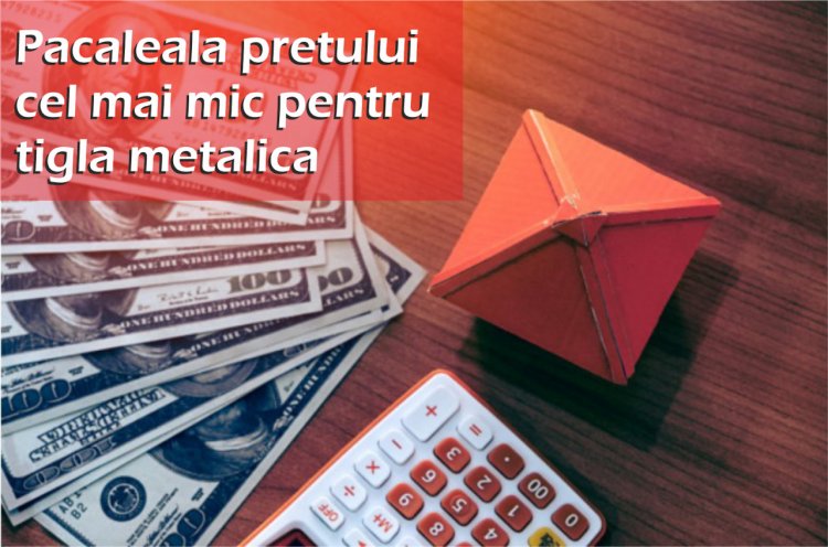 Pacaleala pretului cel mai mic pentru tigla metalica