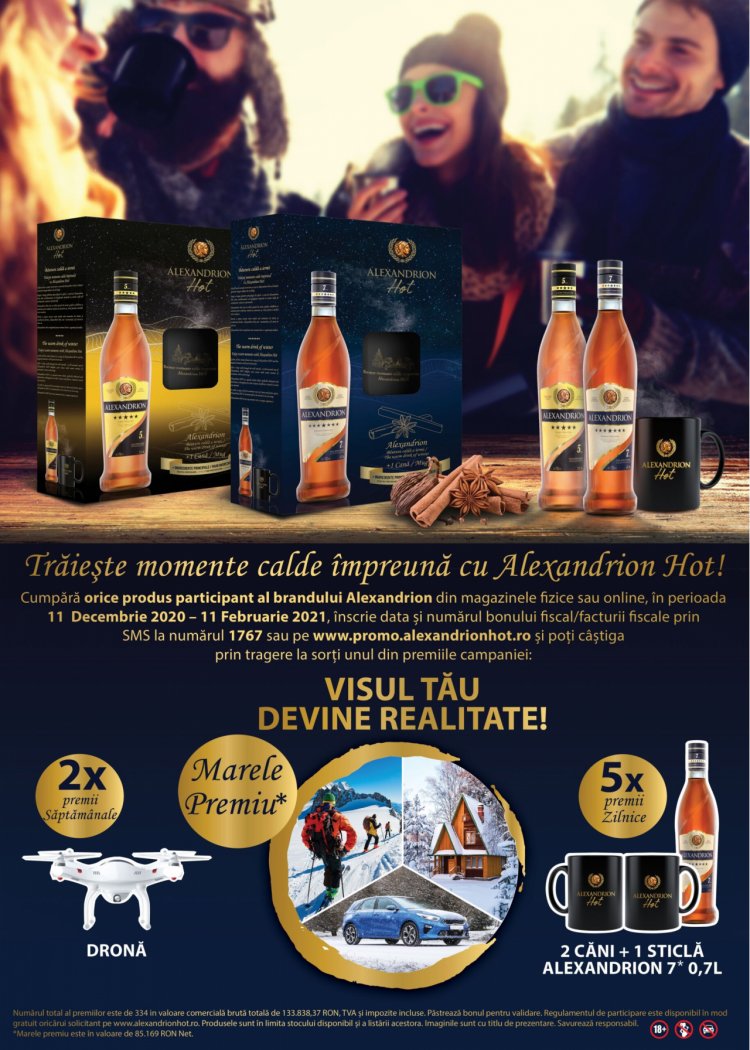 Trăiește momente calde cu Alexandrion HOT!
