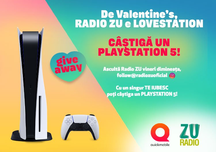 Radio ZU pune la bătaie cel mai nou și dorit model de PlayStation 5!