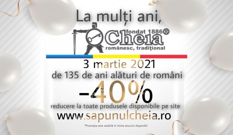 La multi ani, Cheia! 3 martie 2021, 135 de ani alaturi de romani!
