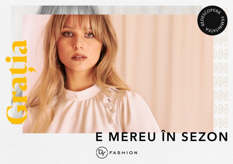 Odată cu primăvara, DY Fashion lansează prima campanie de imagine a brandului