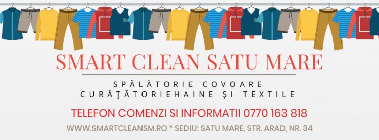 Alege Smart Clean pentru spalatorie covoare si curatatorie haine