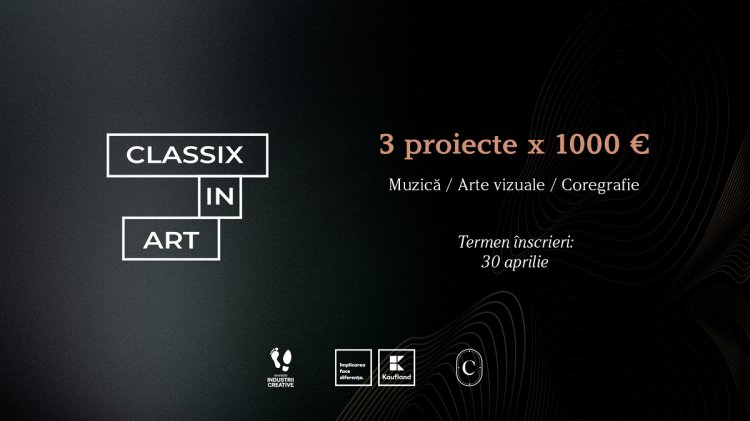 Classix in Art: apel de proiecte pentru susținerea artiștilor independenți