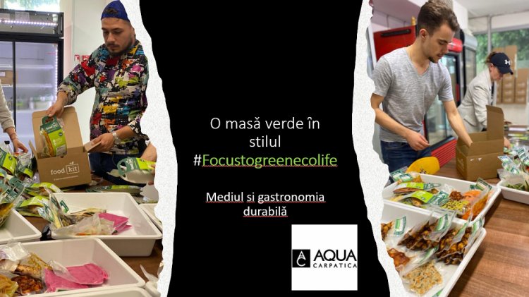 #FocusToGreenEcoLife:Obiceiuri alimentare sanatoase pentru mediu si gastronomie durabilǎ