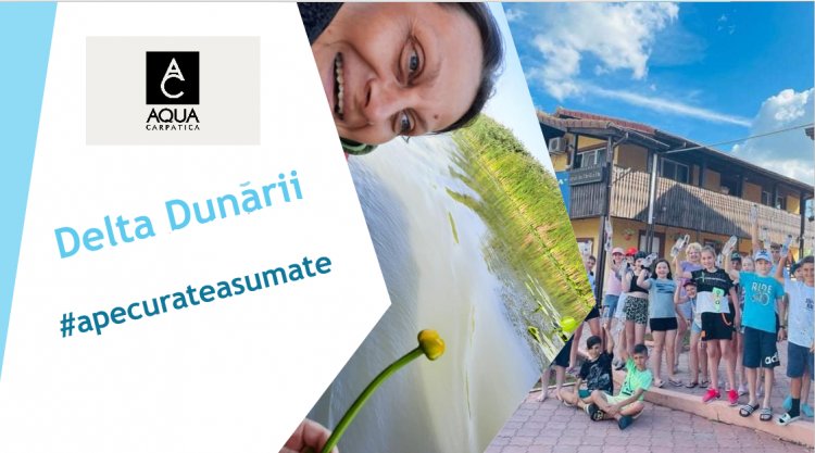 „Ape curate asumate” – ȋntre Dunăre și mare, un surâs de vară ȋn Delta Dunării
