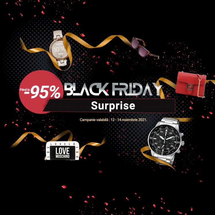 Magazinul online WatchShop estimează creșteri cu 50% de Black Friday 2021 față de anul trecut