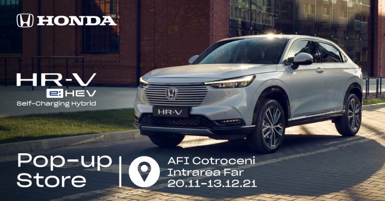 Honda HR-V e:HEV la Honda Pop-Up Store