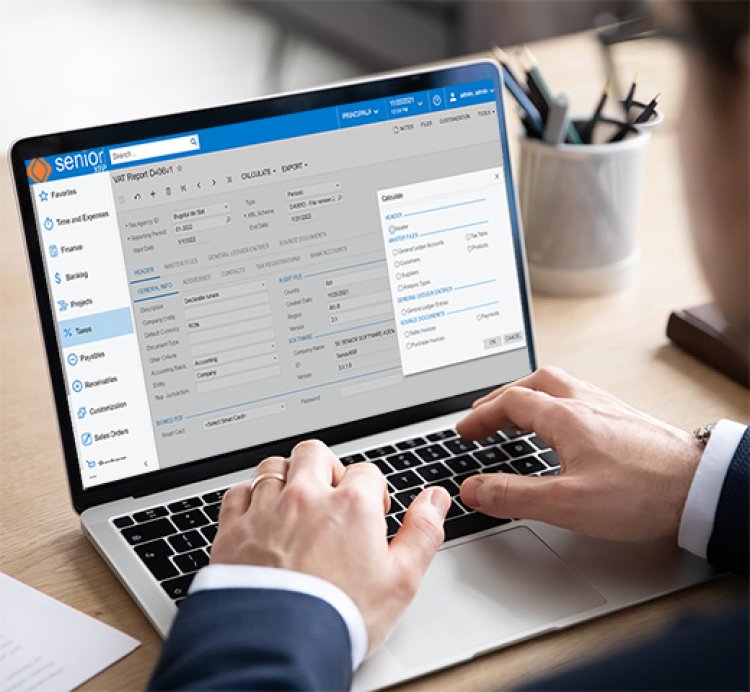Generarea Declaratiei D406 (SAF-T), mai simpla cu solutiile ERP de la Senior Software