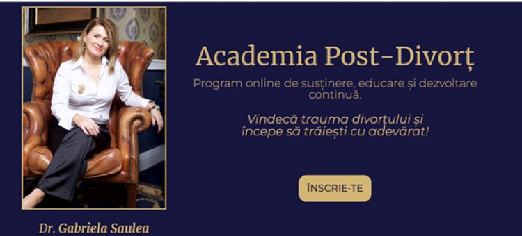 DIVORCE JOURNEY LANSEAZĂ ACADEMIA POST-DIVORȚ, PRIMA ȘCOALĂ DEDICATĂ FOȘTILOR SOȚI